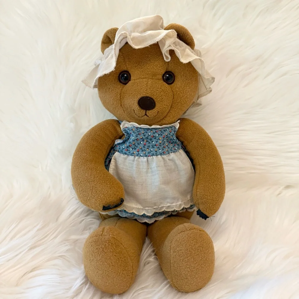 VTG 80s Fisher-Price Mama Bear Teddy Bear #248